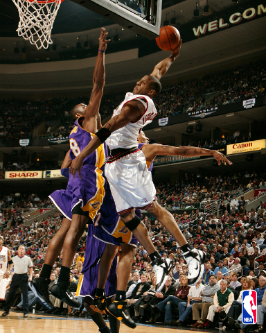 kobe bryant dunks on lebron james all star game. Off the dunks wallpapers